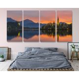 Panoramic Large Natural Landscape Canvas with Frame - Image 4