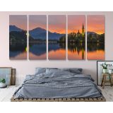 Panoramic Large Natural Landscape Canvas with Frame - Image 5