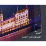 Panoramic Fishermans Bastion Fortress in Budapest Hungary Canvas with Frame - Image 6