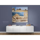 Mortuary Temple Hatshepsut Egypt Poster Print Canvas with Frame - Image 2