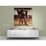 Transformer Robot Sword Kids Gamer Wall Art Modern Abstract Gaming Zone Canvas Wall Art - Image 5