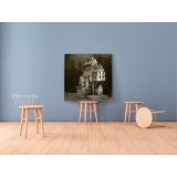 3D Fantasy Fairytale House Canvas Wall Art - Image 3