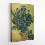 Vincent Van Gogh Painting Irises Abstract Painting Photo Print on Canvas - Image 2