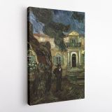Vincent Van Gogh Painting Pine Trees Garden Saint Paul Hospital Abstract Painting Canvas - Image 2