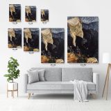 Vincent Van Gogh Painting Portrait Of Dr.Gachet Abstract Painting Photo Print on Canvas - Image 4