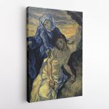 Vincent Van Gogh Painting Pieta After Delacroix Abstract Painting Photo Print on Canvas - Image 2
