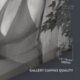 Marilyn Monroe Sexy Black and White Canvas Model Singer Nude Photo Print on Canvas