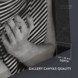 Marilyn Monroe Sexy Black and White Canvas Model Singer Nude Photo Canvas