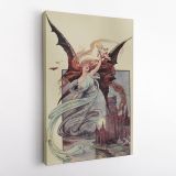 Fairy Wall Artwork Original Painting in Canvas Wall Art - Image 4