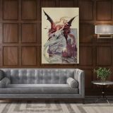 Fairy Wall Artwork Original Painting in Canvas Wall Art - Image 6