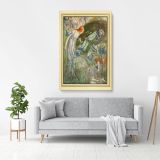 Vintage Fairy Original Painting in Canvas Wall Art