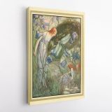 Vintage Fairy Original Painting in Canvas Wall Art - Image 4