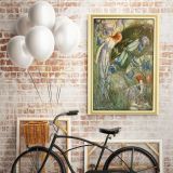 Vintage Fairy Original Painting in Canvas Wall Art - Image 5