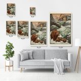 Frank C Pape Fairy Tale Book Original Art Painting Photo Print in Canvas - Image 2