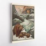 Frank C Pape Fairy Tale Book Original Art Painting Photo Print in Canvas - Image 4