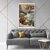 Frank C Pape Fairy Tale Book Original Art Painting Photo Print in Canvas - Image 7