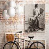 Original Art Model Painting by Famous Owen Claxton Canvas Wall Art - Image 4