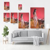 Nude Women Painting by Famous Owen Claxton Photo Print on Canvas Naked Art Home Decor Wall Mural