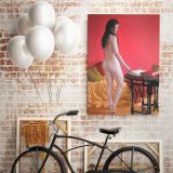 Nude Women Painting by Famous Owen Claxton Photo Print on Canvas Naked Art Home Decor Wall Mural - Image 4