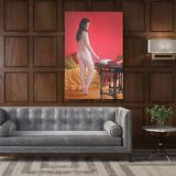 Nude Women Painting by Famous Owen Claxton Photo Print on Canvas Naked Art Home Decor Wall Mural - Image 5