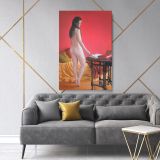 Nude Women Painting by Famous Owen Claxton Photo Print on Canvas Naked Art Home Decor Wall Mural - Image 6