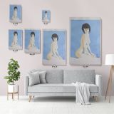Original Art Model Painting by Famous Owen Claxton Canvas Wall Art