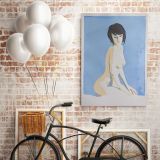 Original Art Model Painting by Famous Owen Claxton Canvas Wall Art - Image 4