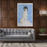 Original Art Model Painting by Famous Owen Claxton Canvas Wall Art - Image 5