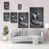 Original Model Art Painting by Famous Owen Claxton Canvas Wall Art