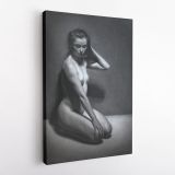 Original Model Art Painting by Famous Owen Claxton Canvas Wall Art - Image 3