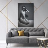 Original Model Art Painting by Famous Owen Claxton Canvas Wall Art - Image 6