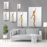 Original Model Art Painting by Famous Owen Claxton Canvas Wall Art