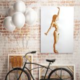 Original Model Art Painting by Famous Owen Claxton Canvas Wall Art - Image 4