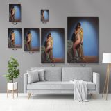 Original Model Art Painting by Famous Owen Claxton Canvas Wall Art