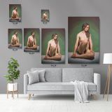Naked Women Painting by Famous Owen Claxton Canvas Wall Art