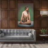 Naked Women Painting by Famous Owen Claxton Canvas Wall Art - Image 5