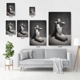 Naked Women Painting by Famous Owen Claxton Photo Print on Canvas Home Decor Wall Mural Gift