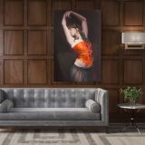 Women Dancing Painting by Famous Owen Claxton Photo Print on Canvas Wall Mural Hangings Gift - Image 5