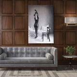 Naked Women Painting by Famous Owen Claxton Photo Print Canvas Home Decor Wall Mural - Image 5