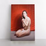 Naked Women Painting by Famous Owen Claxton Photo Print on Canvas Nude Wall Mural Hangings Gift - Image 2