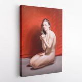 Naked Women Painting by Famous Owen Claxton Photo Print on Canvas Nude Wall Mural Hangings Gift - Image 3