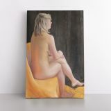 Famous Women's Erotica Painting by Owen Claxton Canvas Wall Art - Image 2