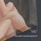 Famous Women's Erotica Painting by Owen Claxton Canvas Wall Art - Image 7