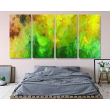 Panoramic Abstract Painting Canvas Photo Print with Frame Home Decor Wall Mural Hangings Gift - Image 6