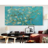 Vincent Van Gogh Almond Blossom Canvas Painting Photo Print Posters Home Decor Bedroom Wall Mural - Image 2