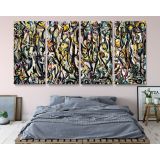 Abstract Expressionism Jackson Pollock Canvas Wall Art - Image 6