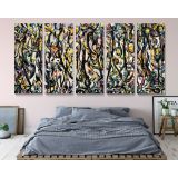 Abstract Expressionism Jackson Pollock Canvas Wall Art - Image 7