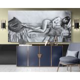 Panoramic Women's Erotica Artworks by Owen Claxton Canvas Photo Print Home Decor Wall Mural Hanging - Image 3