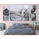 Panoramic Women's Erotica Artworks by Owen Claxton Canvas Photo Print Home Decor Wall Mural Hanging - Image 7