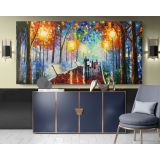 Famous Palette Knife Oil Painting by Leonid Afremov Canvas Wall Art - Image 3